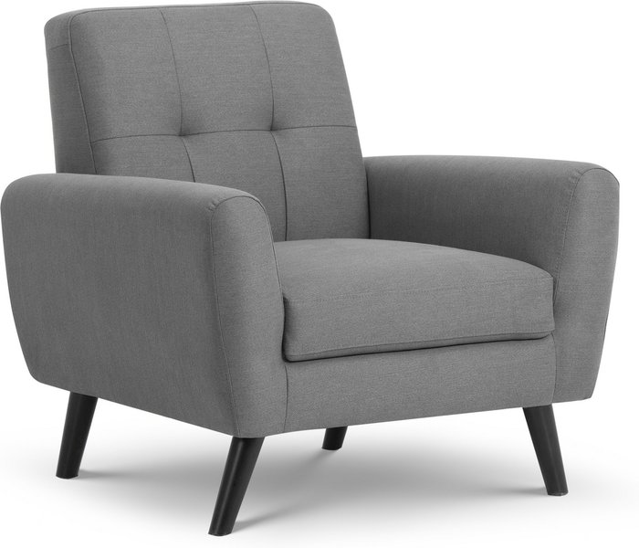 The Range | Julian Bowen Monza Chair - Grey Julian Bowen Monza Chair - Grey