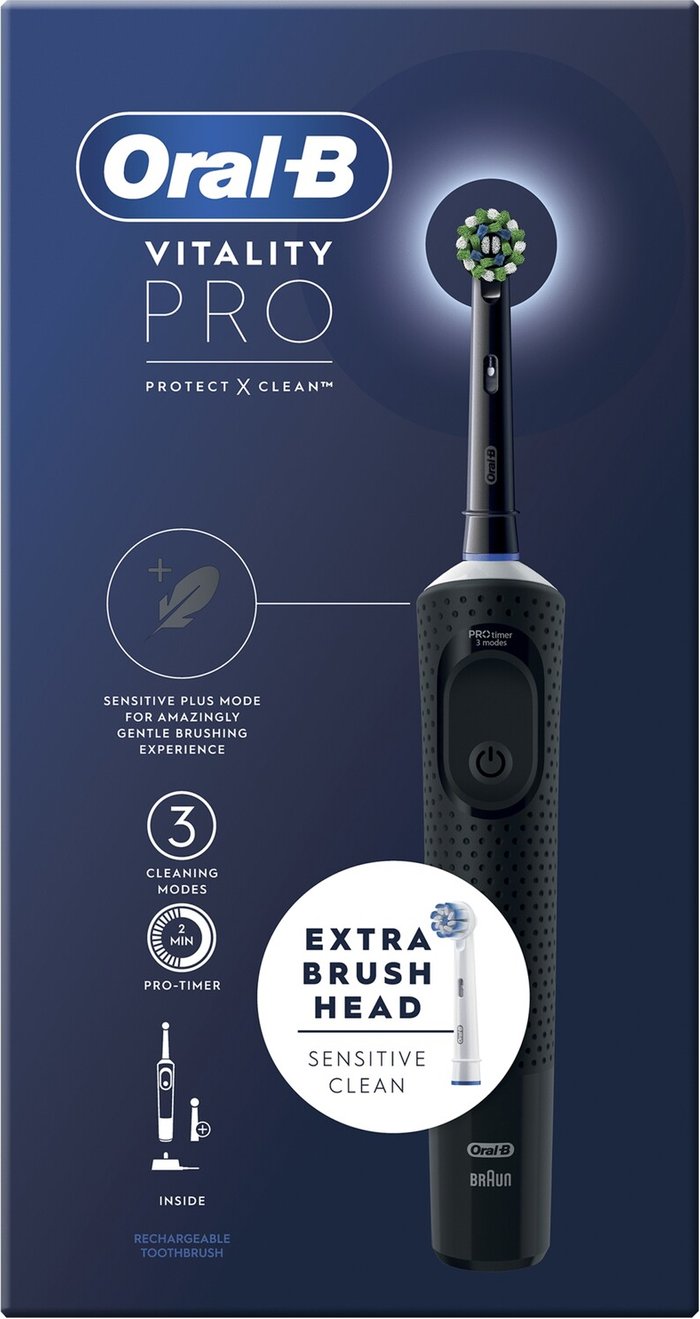 The Range | Oral B Oral B Oral-b Vitality Pro Electric Toothbrush - Black Oral B Oral B Oral-b Vitality Pro Electric Toothbrush - Black