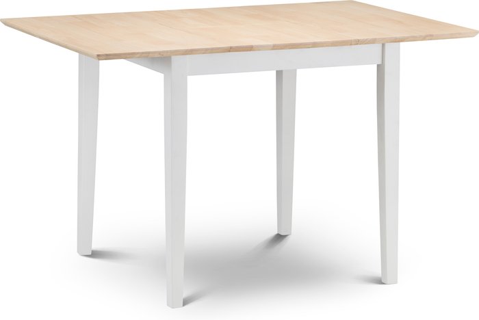 The Range | Julian Bowen Rufford 2 Tone Extending Table - Ivory/Natural Julian Bowen Rufford 2 Tone Extending Table - Ivory/Natural