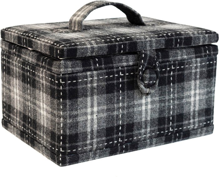 The Range | Korbond Korbond Hamilton Tartan Regular Sewing Basket Korbond Korbond Hamilton Tartan Regular Sewing Basket