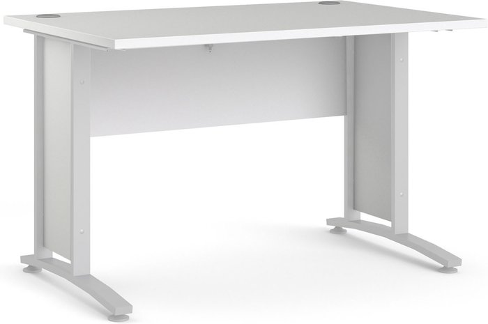 The Range | Furniture To Go White Prima Desk - White Legs Furniture To Go White Prima Desk - White Legs