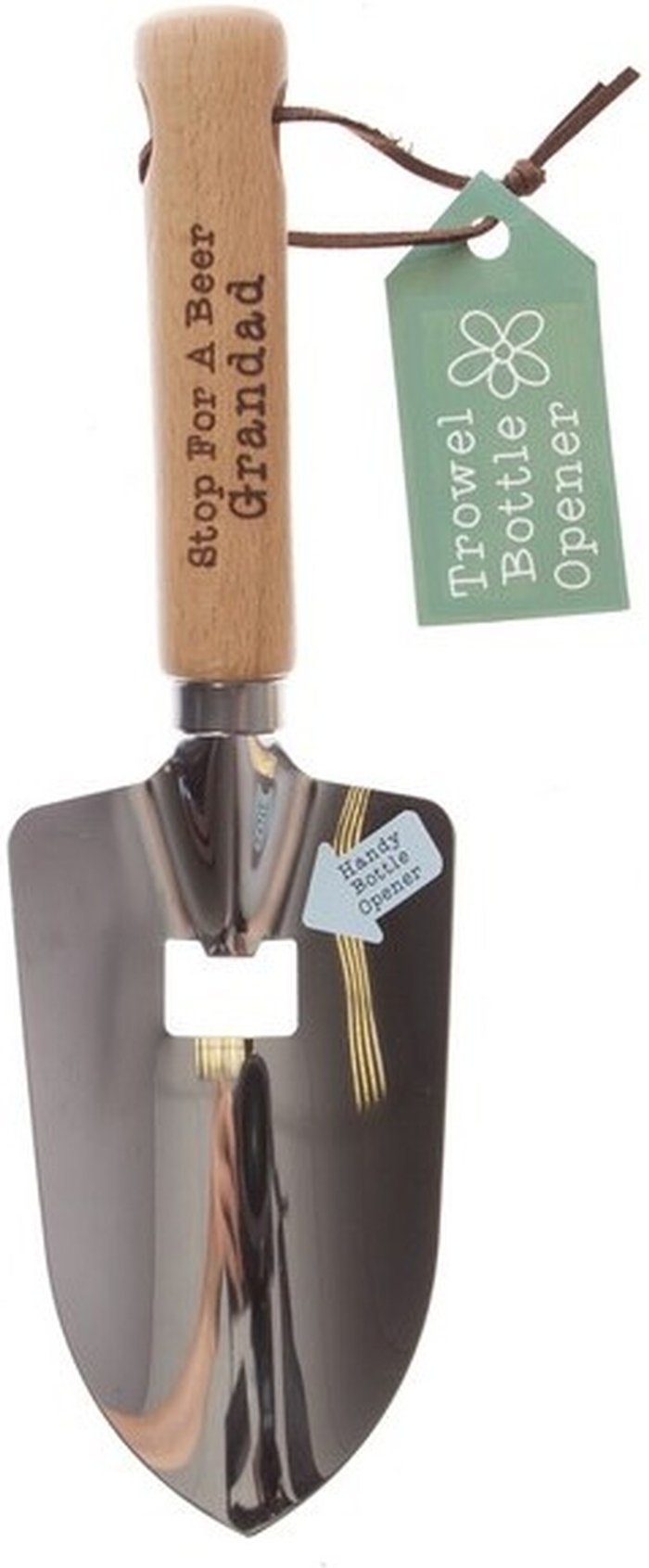 The Range | Boxer Gifts Bottle Opener Trowel - Grandad Beer - Silver Boxer Gifts Bottle Opener Trowel - Grandad Beer - Silver