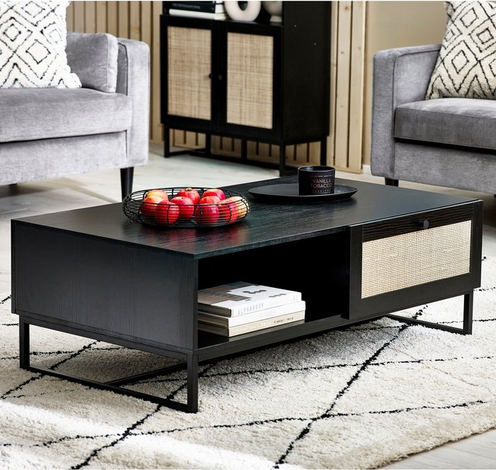 The Range | Julian Bowen Padstow Coffee Table - Black Julian Bowen Padstow Coffee Table - Black