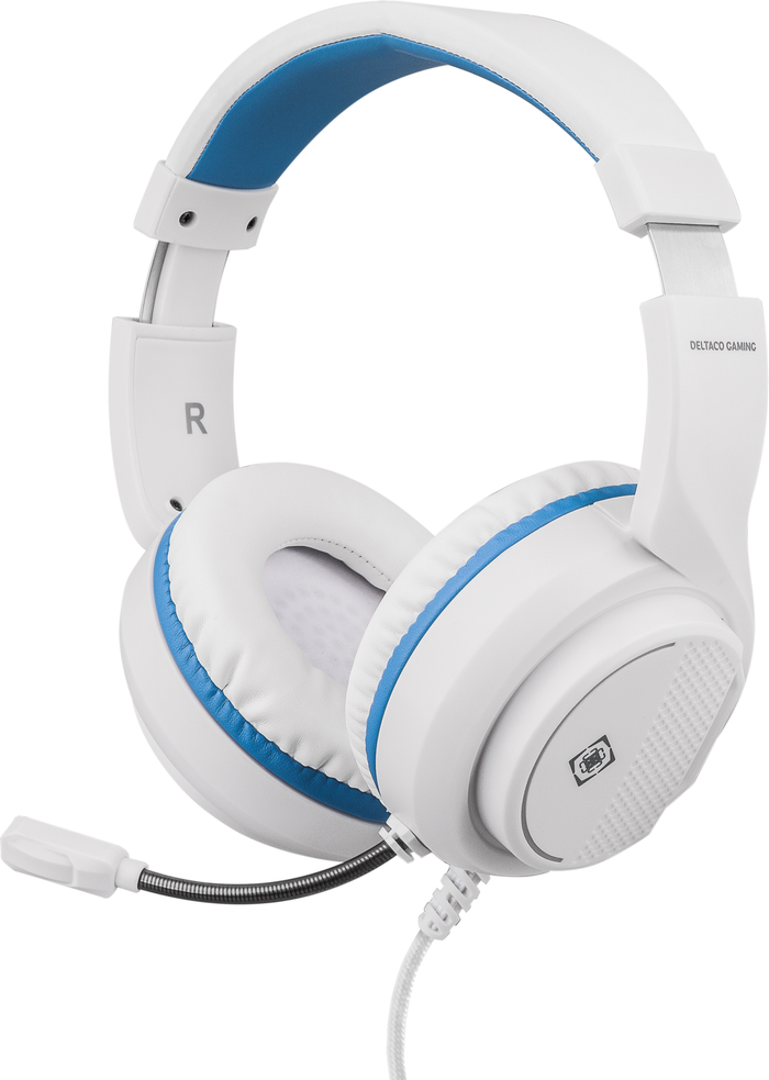 The Range | Deltaco Deltaco Gaming Stereo Gaming Headset For Ps5 - White Deltaco Deltaco Gaming Stereo Gaming Headset For Ps5 - White