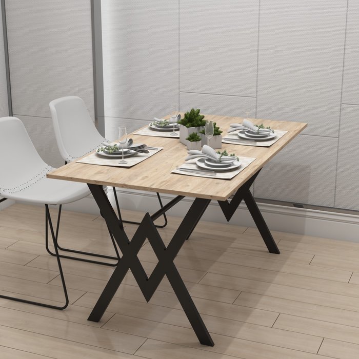 The Range | SSB Furniture Passion Dining Table - Anthracite SSB Furniture Passion Dining Table - Anthracite
