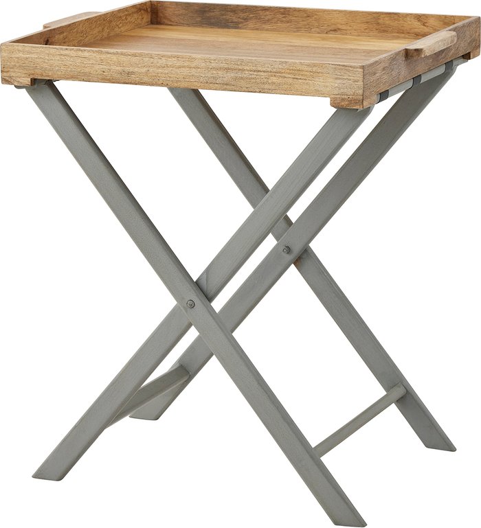 The Range | KDMK Nordic Collection Large Butler Tray Table Modern Accent - Brown KDMK Nordic Collection Large Butler Tray Table Modern Accent - Brown