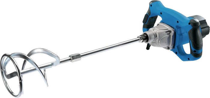 The Range | Draper Draper 230V Power Mixer 1400W - Blue Draper Draper 230V Power Mixer 1400W - Blue
