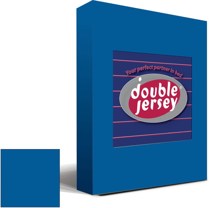 The Range | Double Jersey Double Jersey - Luxurious Jersey - Fitted Sheet - Deep Pocket 90x200x32 cm - Blue Double Jersey Double Jersey - Luxurious Jersey - Fitted Sheet - Deep Pocket 90x200x32 cm - Blue