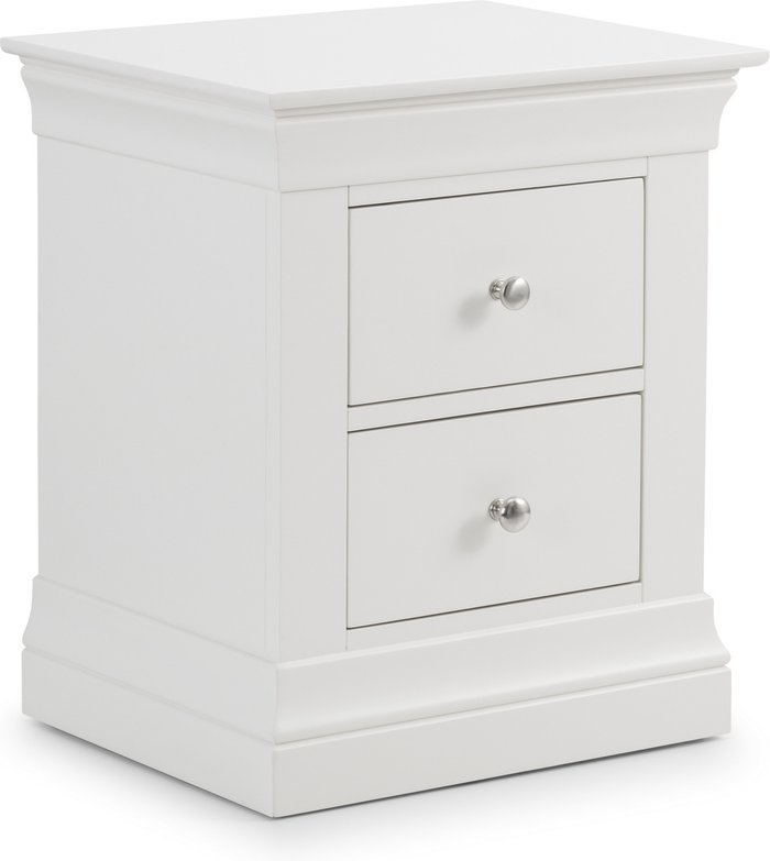 The Range | Julian Bowen Julian Bowen Clermont 2 Drawer Bedside Table Julian Bowen Julian Bowen Clermont 2 Drawer Bedside Table