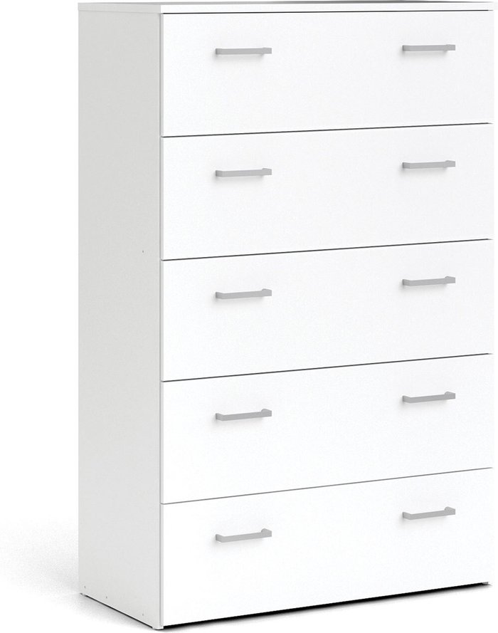 The Range | Furniture To Go Space Chest of 5 Drawers - White Furniture To Go Space Chest of 5 Drawers - White