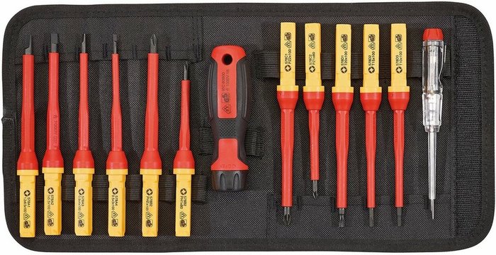 The Range | Draper Draper Interchangeable Blade Screwdriver Set (13 Piece) Draper Draper Interchangeable Blade Screwdriver Set (13 Piece)