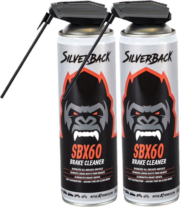 The Range | Silverback Xtreme Silverback Xtreme SBX60 Brake Cleaner for Bikes & Motorcycles - Neutral Silverback Xtreme Silverback Xtreme SBX60 Brake Cleaner for Bikes & Motorcycles - Neutral