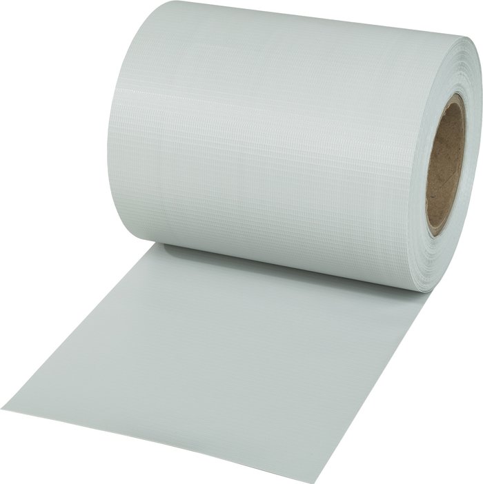 The Range | TECTAKE PVC Privacy Film with Fastening Clips - Light Grey / 3500cm TECTAKE PVC Privacy Film with Fastening Clips - Light Grey / 3500cm