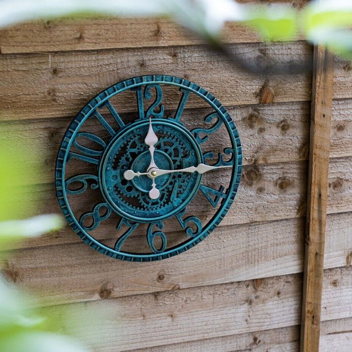 The Range | Garden Mile Mechanical Clock - Turquoise Garden Mile Mechanical Clock - Turquoise