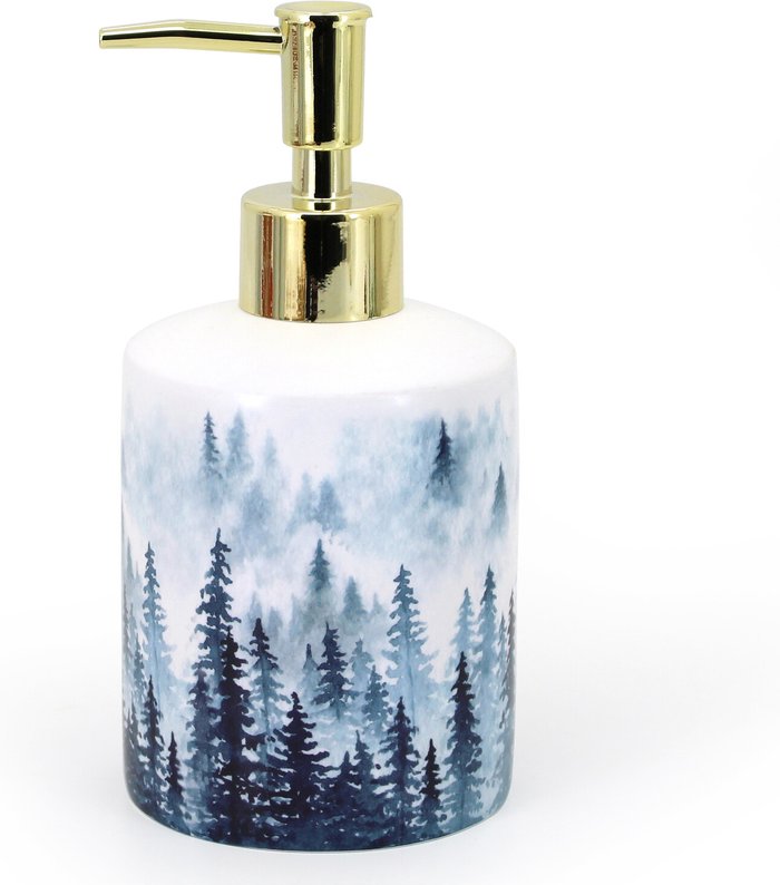 The Range | Frosty Forest Soap Dispenser - Blue Frosty Forest Soap Dispenser - Blue