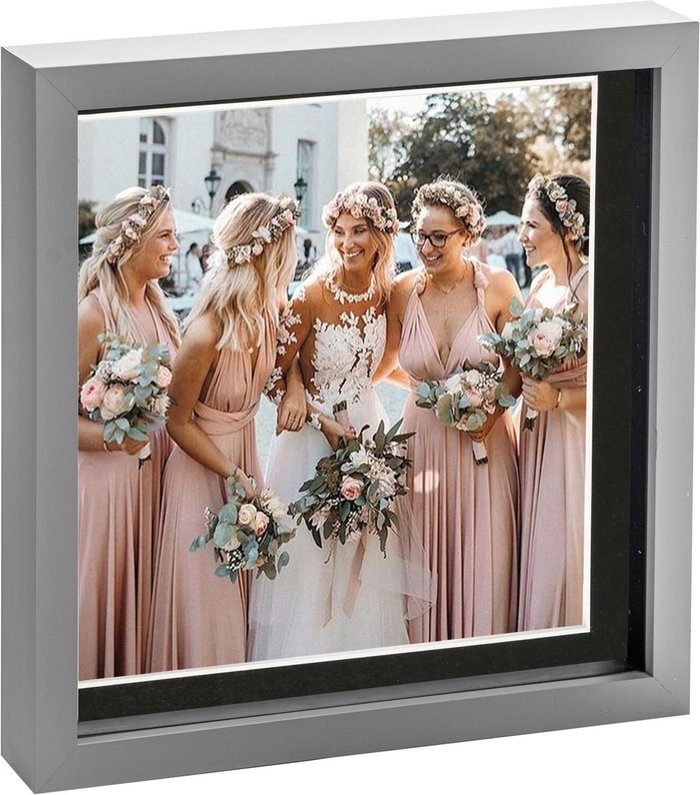 The Range | Nicola Spring 3D Box Photo Frame - 10x10 Nicola Spring 3D Box Photo Frame - 10x10