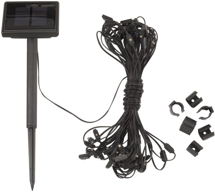 The Range | Smart Solar Smart Solar Gazebo String Lights - Black Smart Solar Smart Solar Gazebo String Lights - Black