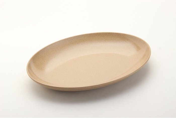 The Range | Olpro Olpro Husk Oval Plate - Cream Olpro Olpro Husk Oval Plate - Cream
