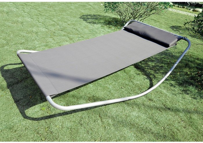The Range | Outsunny Outsunny Rocking Sun Lounger Hammock - Grey Outsunny Outsunny Rocking Sun Lounger Hammock - Grey