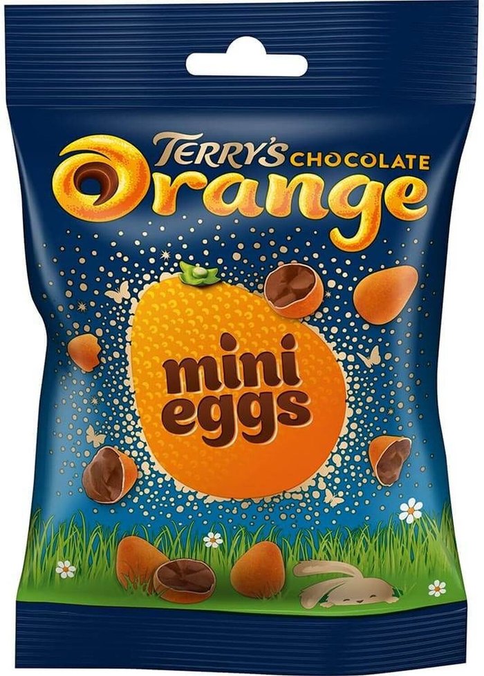 The Range | Sweet Things Terrys Chocolate Orange Mini Eggs - Blue Sweet Things Terrys Chocolate Orange Mini Eggs - Blue