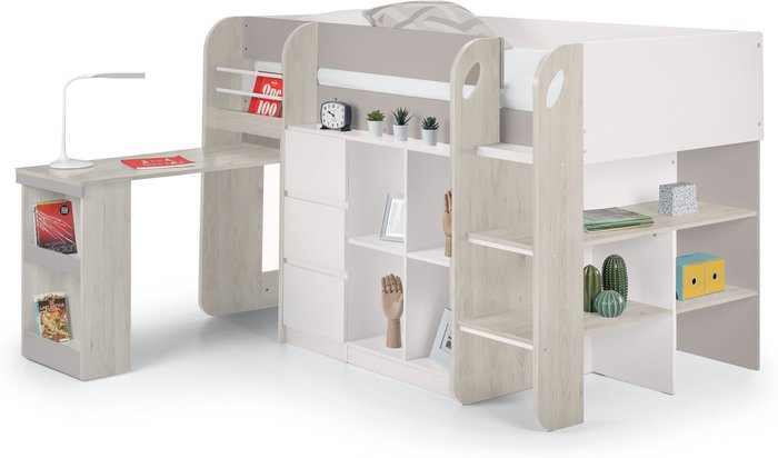 The Range | Julian Bowen Saturn Midsleeper - Taupe Julian Bowen Saturn Midsleeper - Taupe