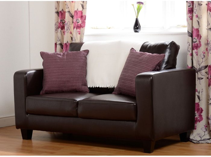 The Range | Seconique Tempo Two Seater Sofa - Brown Seconique Tempo Two Seater Sofa - Brown