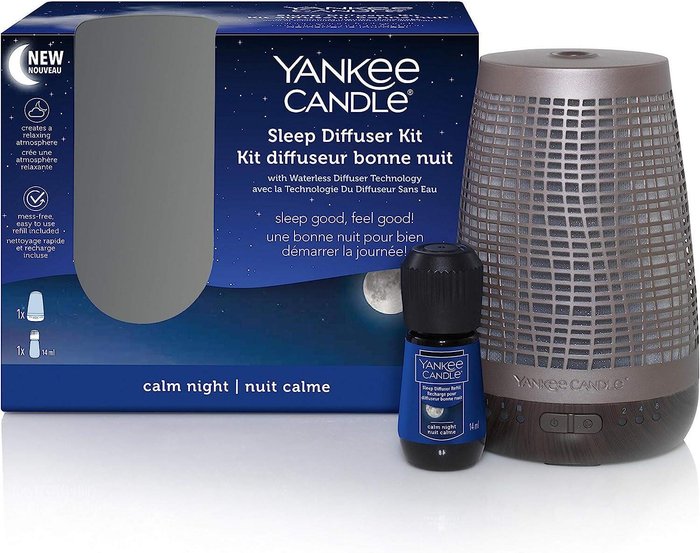 The Range | Yankee Candle Yankee Candle Sleep Diffusers Bronze Starter Kit with Calm Night Refill Yankee Candle Yankee Candle Sleep Diffusers Bronze Starter Kit with Calm Night Refill