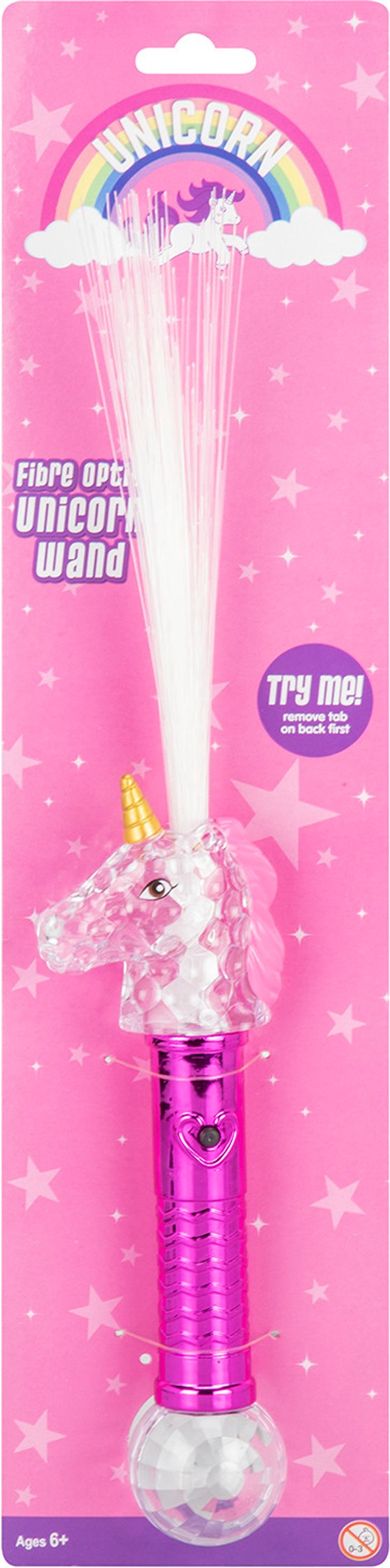 The Range | Everyday Fibre-Optic Flashing Unicorn Wand Everyday Fibre-Optic Flashing Unicorn Wand