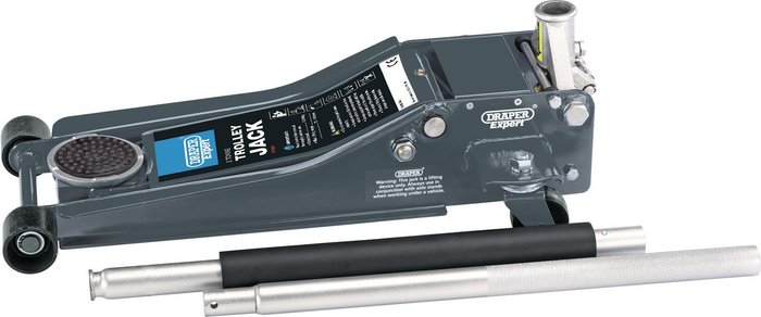 The Range | Draper Draper Expert Quick Lift Low Profile Trolley Jack 2 Tonne Draper Draper Expert Quick Lift Low Profile Trolley Jack 2 Tonne