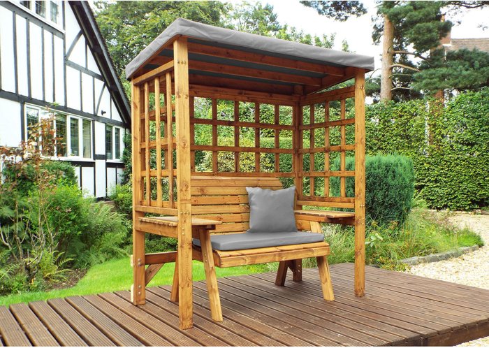The Range | Charles Taylor Charles Taylor Wentworth 2 Seat Arbour - Grey Charles Taylor Charles Taylor Wentworth 2 Seat Arbour - Grey
