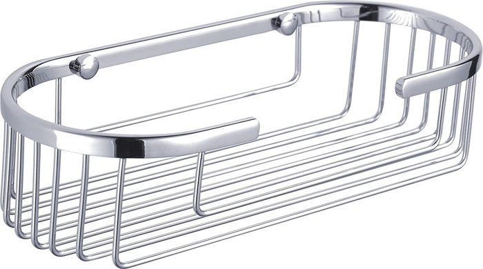 The Range | Showerdrape Showerdrape Clasico Stainless Steel Oval Basket Showerdrape Showerdrape Clasico Stainless Steel Oval Basket