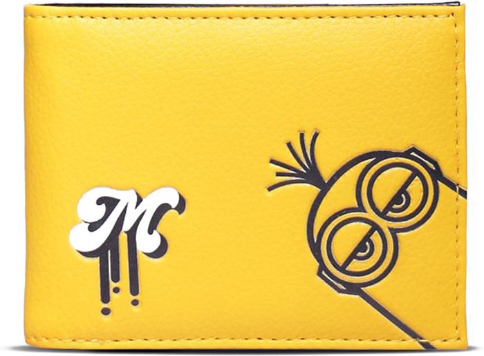 The Range | Minions MINIONS Logo Symbols Bi-Fold Wallet - Yellow Minions MINIONS Logo Symbols Bi-Fold Wallet - Yellow