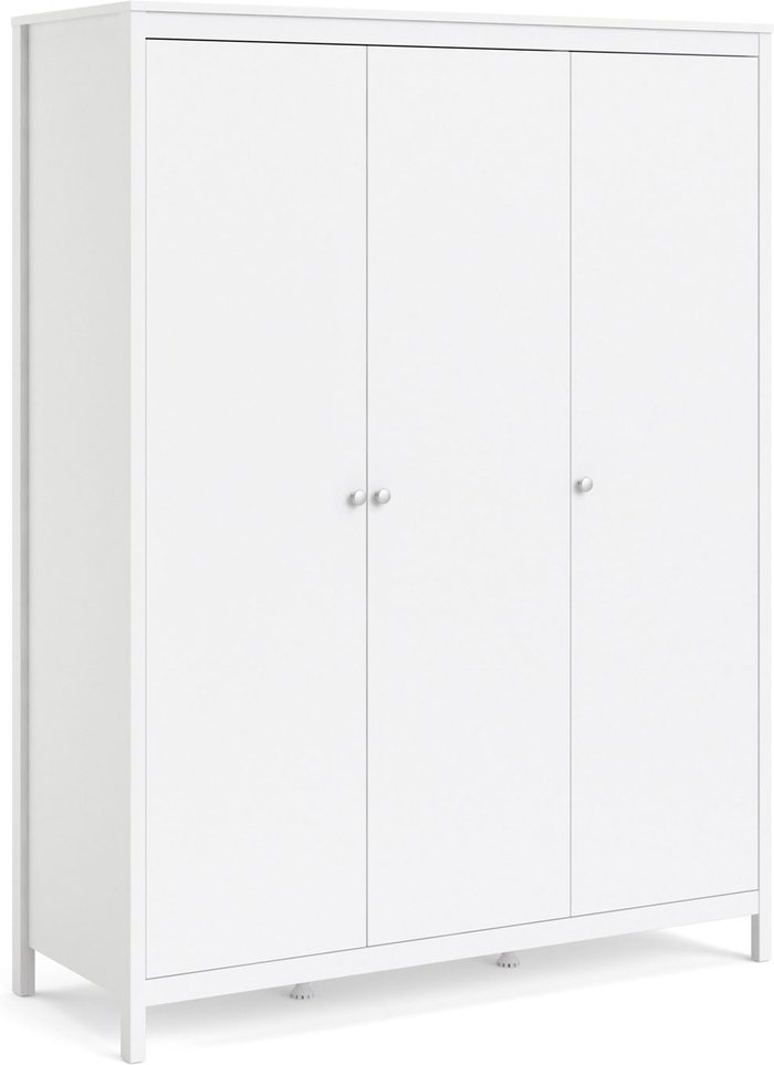 The Range | Furniture To Go Madrid Wardrobe - White / 3 Furniture To Go Madrid Wardrobe - White / 3