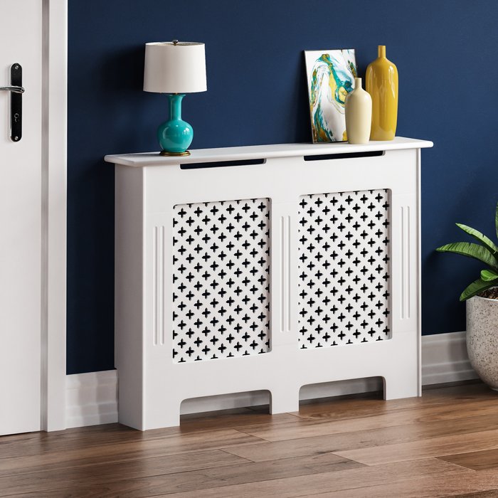 The Range | Oxford Radiator Cover - White / 30kg / 111cm Oxford Radiator Cover - White / 30kg / 111cm