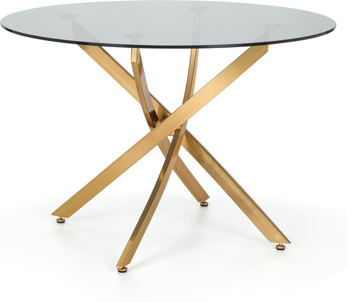 The Range | Julian Bowen Montero Round Table - Gold Julian Bowen Montero Round Table - Gold