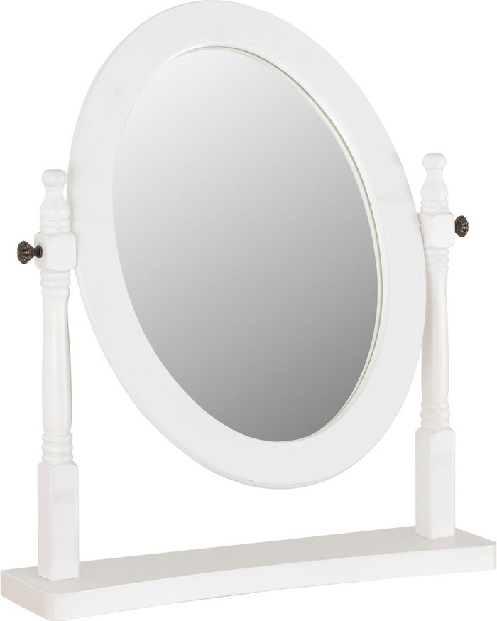 The Range | Seconique Contessa Dressing Table Mirror - White - White Seconique Contessa Dressing Table Mirror - White - White
