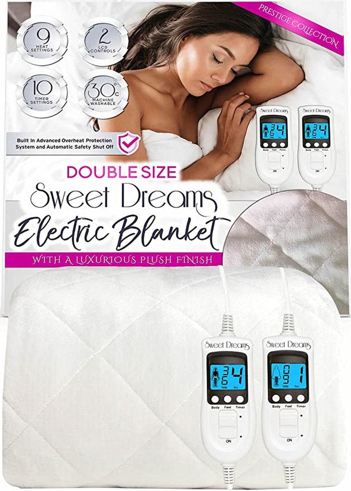 The Range | Sweet Dreams Sweet Dreams Electric Blanket Double Bed Size 193 X 137Cm Sweet Dreams Sweet Dreams Electric Blanket Double Bed Size 193 X 137Cm