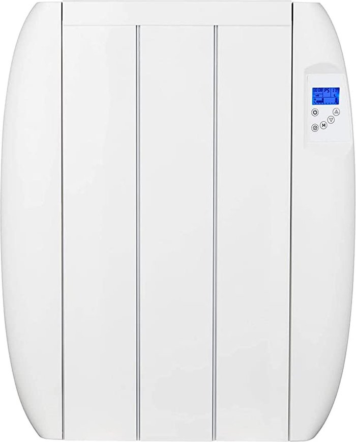 The Range | MYLEK Mylek Aluminium Electric Panel Heater Radiator With 24/7 Timer 600W MYLEK Mylek Aluminium Electric Panel Heater Radiator With 24/7 Timer 600W