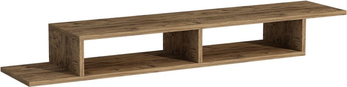 The Range | Destina Home Eldon Floating TV Stand with Shelves - Atlantic Pine Destina Home Eldon Floating TV Stand with Shelves - Atlantic Pine
