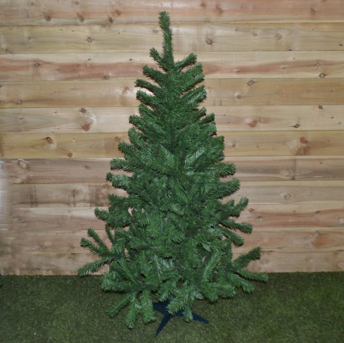 The Range | Samuel Alexander 4ft Luxury Plain Green Christmas Tree with 287 tips - Green Samuel Alexander 4ft Luxury Plain Green Christmas Tree with 287 tips - Green