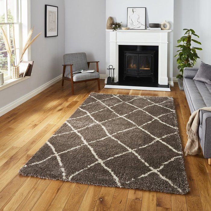The Range | Beige & Cream Scandi Berber Rug - Beige/Cream / 290cm Beige & Cream Scandi Berber Rug - Beige/Cream / 290cm
