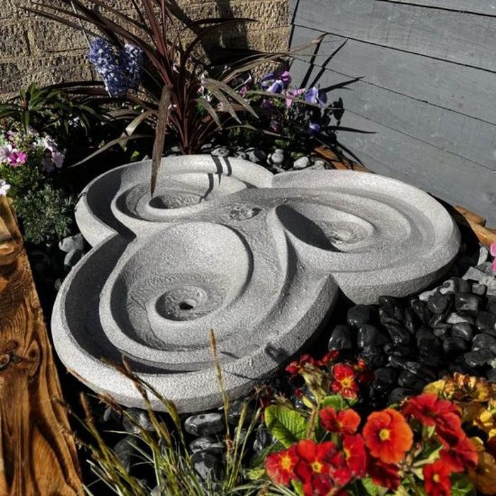 The Range | Tranquility Water Features Dropa Stone Mains Powered Water Feature - Grey Tranquility Water Features Dropa Stone Mains Powered Water Feature - Grey