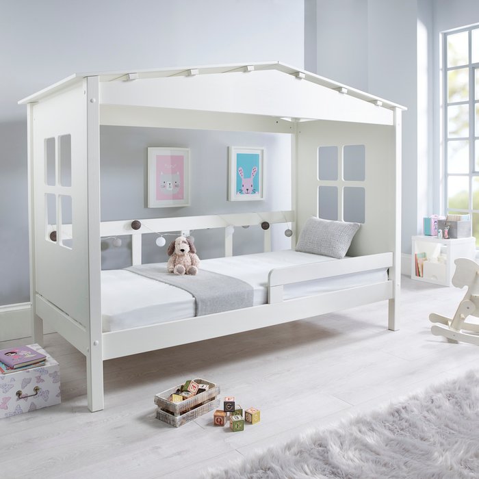 The Range | Mento White Wooden Treehouse Bed Mento White Wooden Treehouse Bed