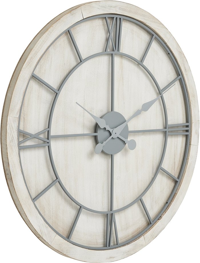 The Range | Hill Williston White Large Wall Clock Hill Williston White Large Wall Clock