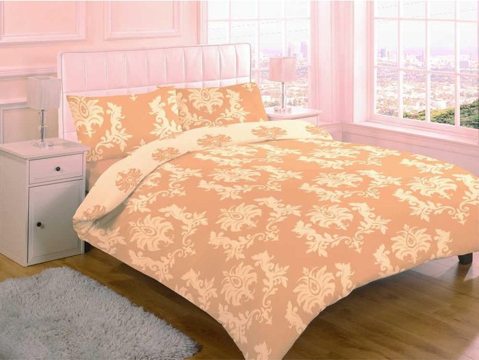 The Range | Homespace Direct Ltd Chevron Damask Reversible Duvet Cover Bedding Set - Yellow Homespace Direct Ltd Chevron Damask Reversible Duvet Cover Bedding Set - Yellow