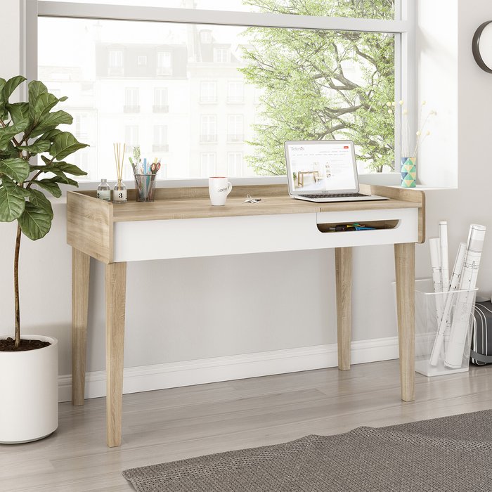 The Range | TEKNIK TEKNIK Giru 7700005 Desk - Sonoma Oak TEKNIK TEKNIK Giru 7700005 Desk - Sonoma Oak