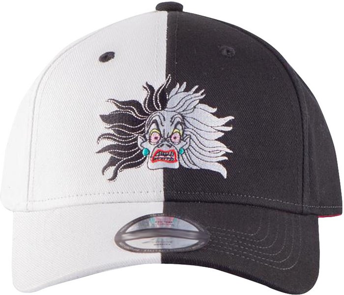The Range | Disney DISNEY 101 Dalmatians Cruella De Vil Face Adjustable Cap Disney DISNEY 101 Dalmatians Cruella De Vil Face Adjustable Cap