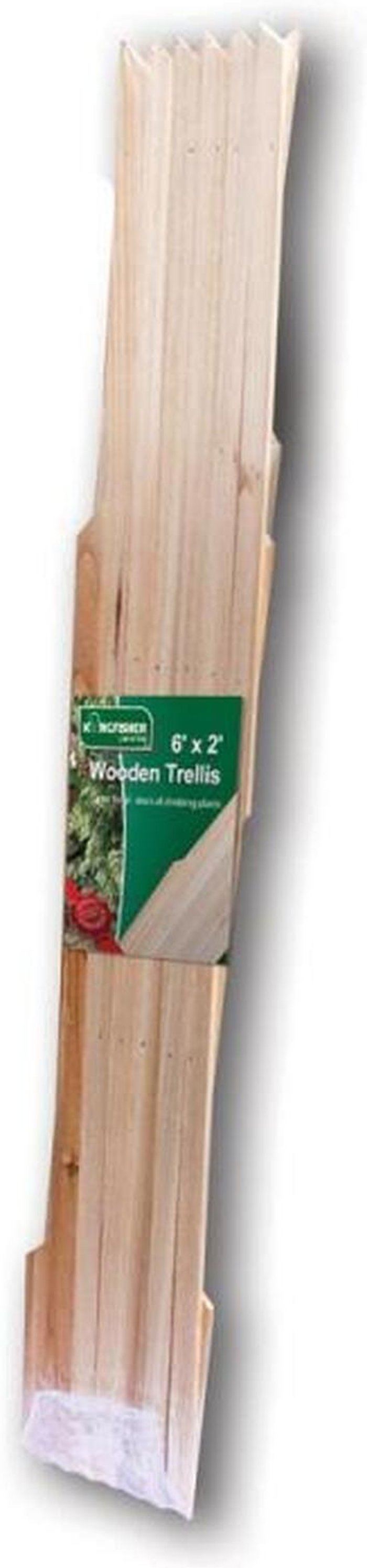 The Range | Samuel Alexander 6ft x 1ft Garden Trellis for Climbing Plants Walls - Green Samuel Alexander 6ft x 1ft Garden Trellis for Climbing Plants Walls - Green