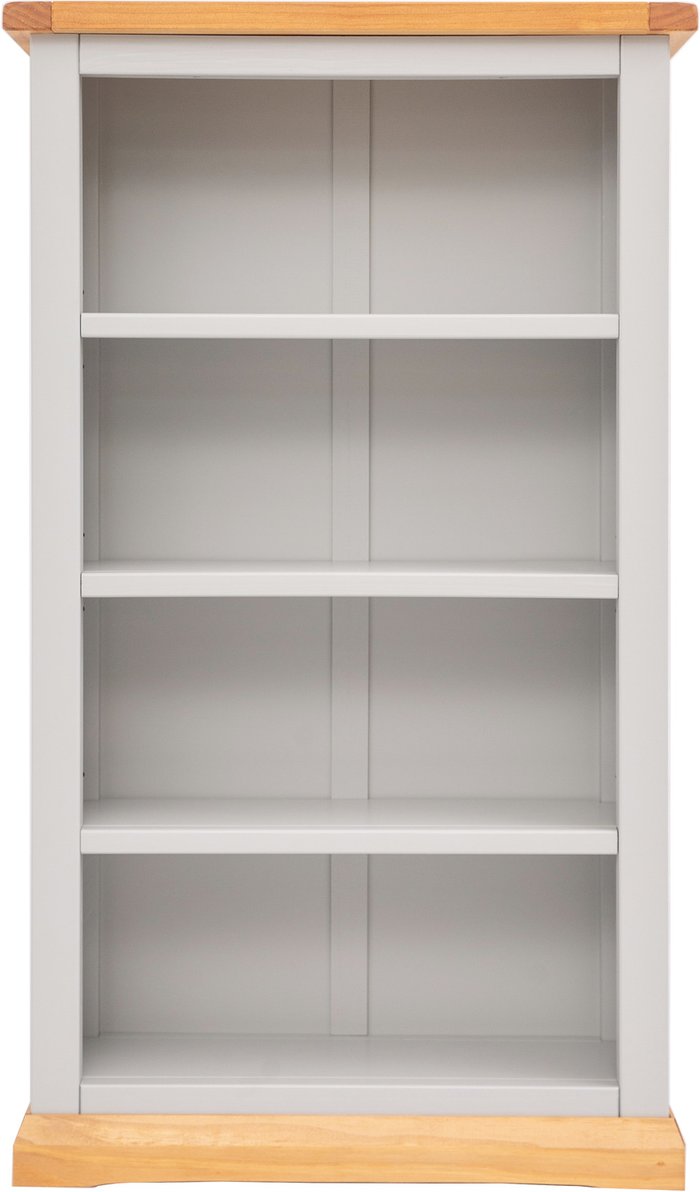 The Range | Cabinet Bits Bomporto Bookcase - Grey / 25cm / 120x70cm Cabinet Bits Bomporto Bookcase - Grey / 25cm / 120x70cm