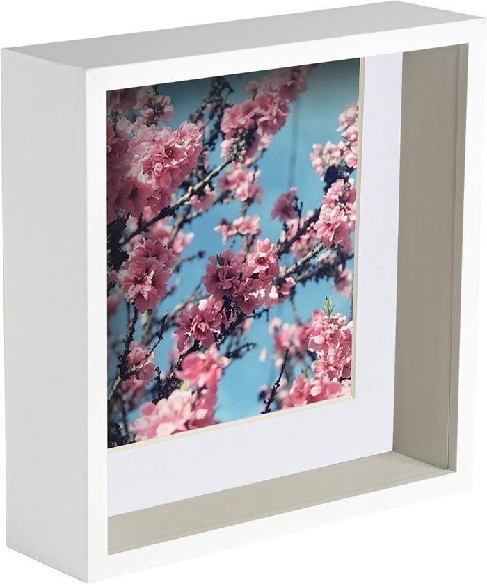 The Range | Nicola Spring 3D Deep Box Photo Frames - 8 x 8 Nicola Spring 3D Deep Box Photo Frames - 8 x 8